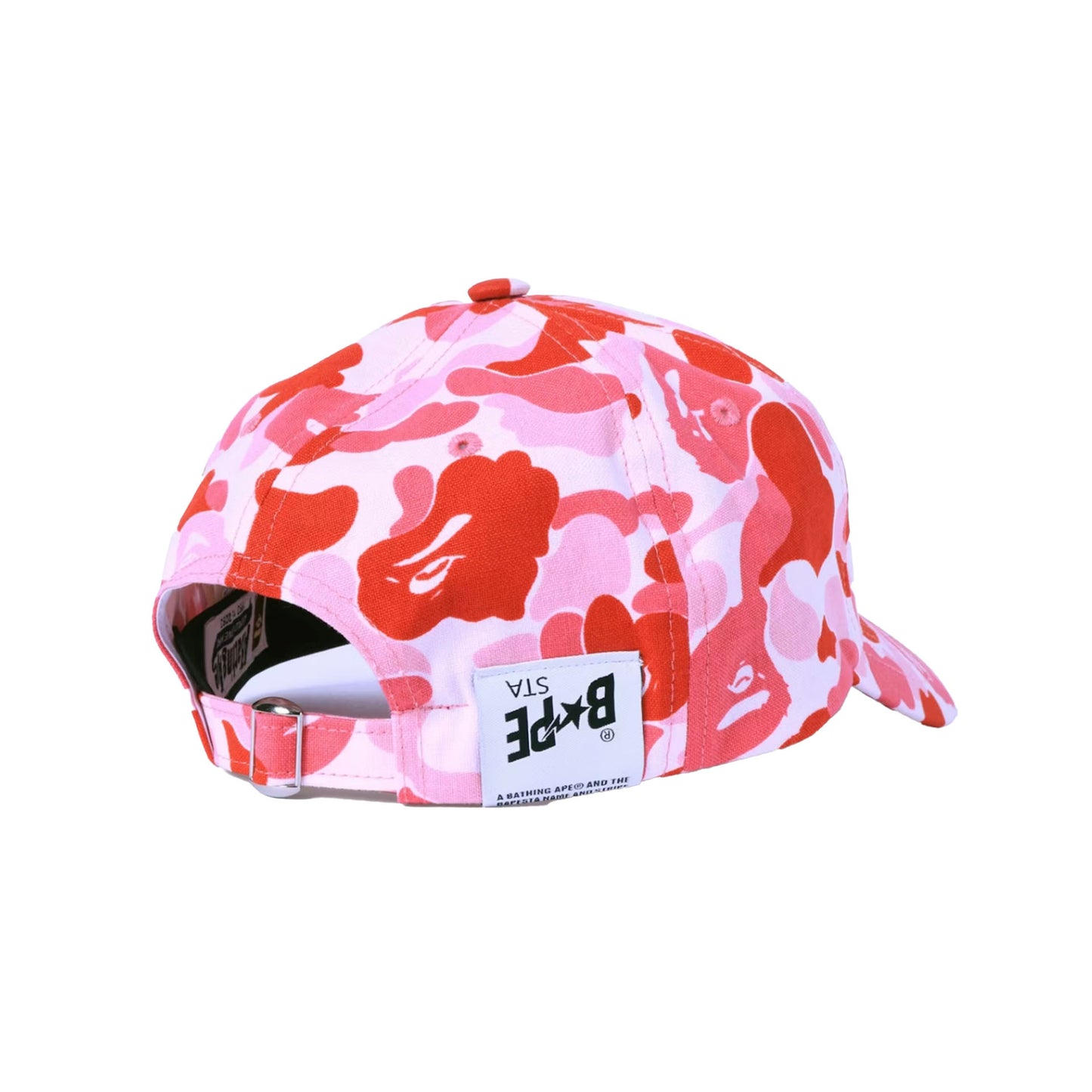 BAPE ABC Camo Bapesta Panel Cap Pink