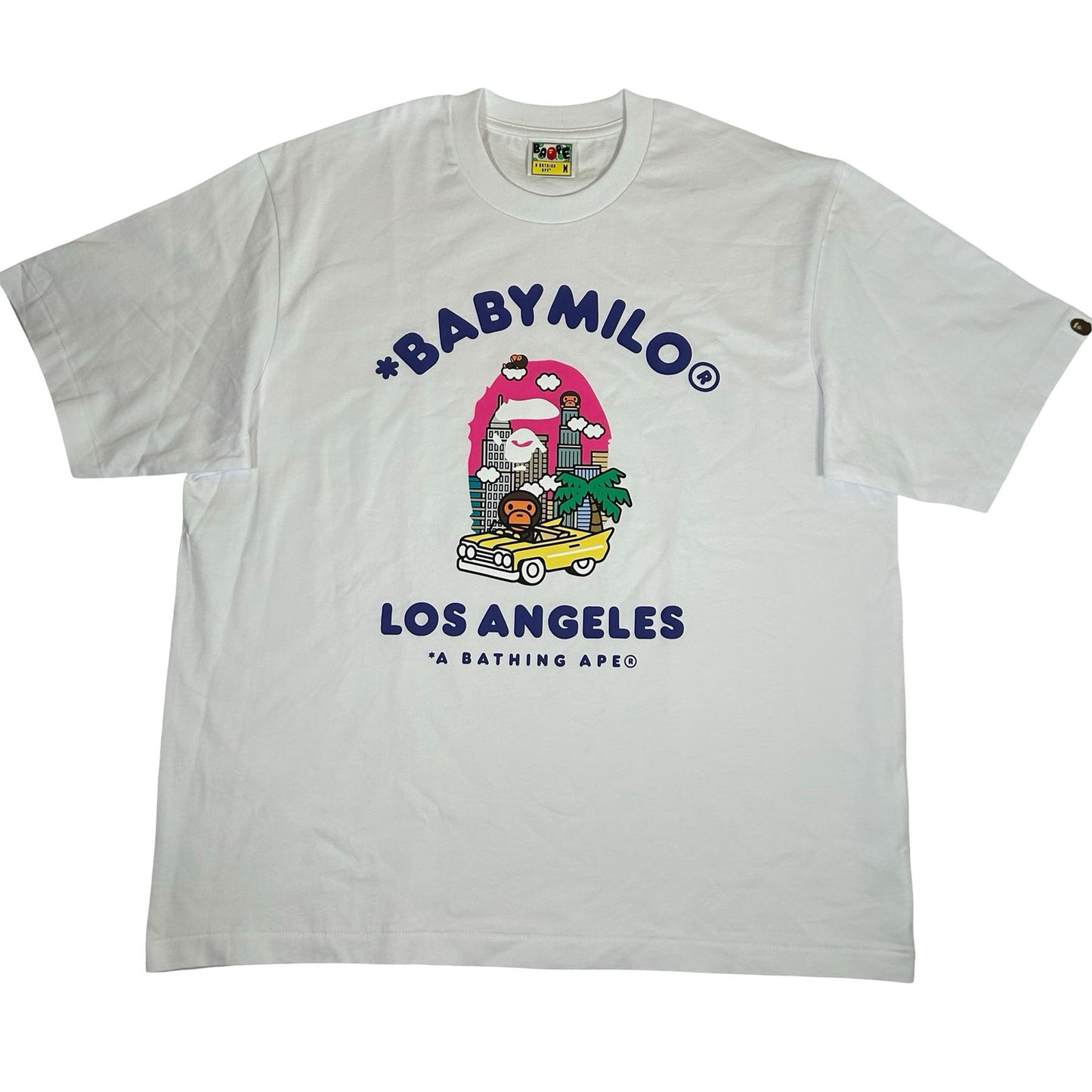 BAPE Baby Milo Los Angeles Tee White