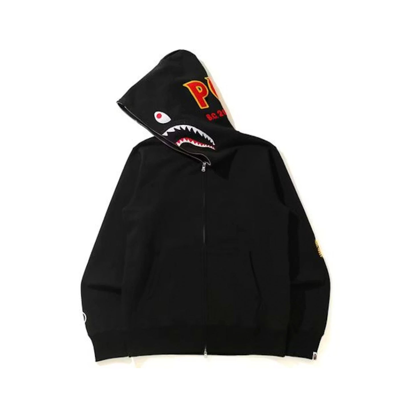 BAPE Shark Full Zip Hoodie (SS21) Black