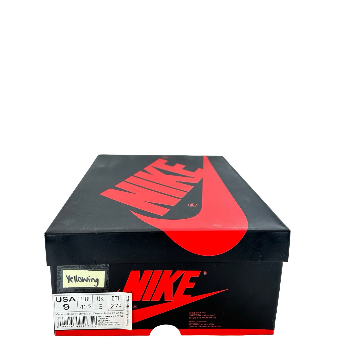 555088 001 Jordan 1 Retro High Bred prohibido (2016)