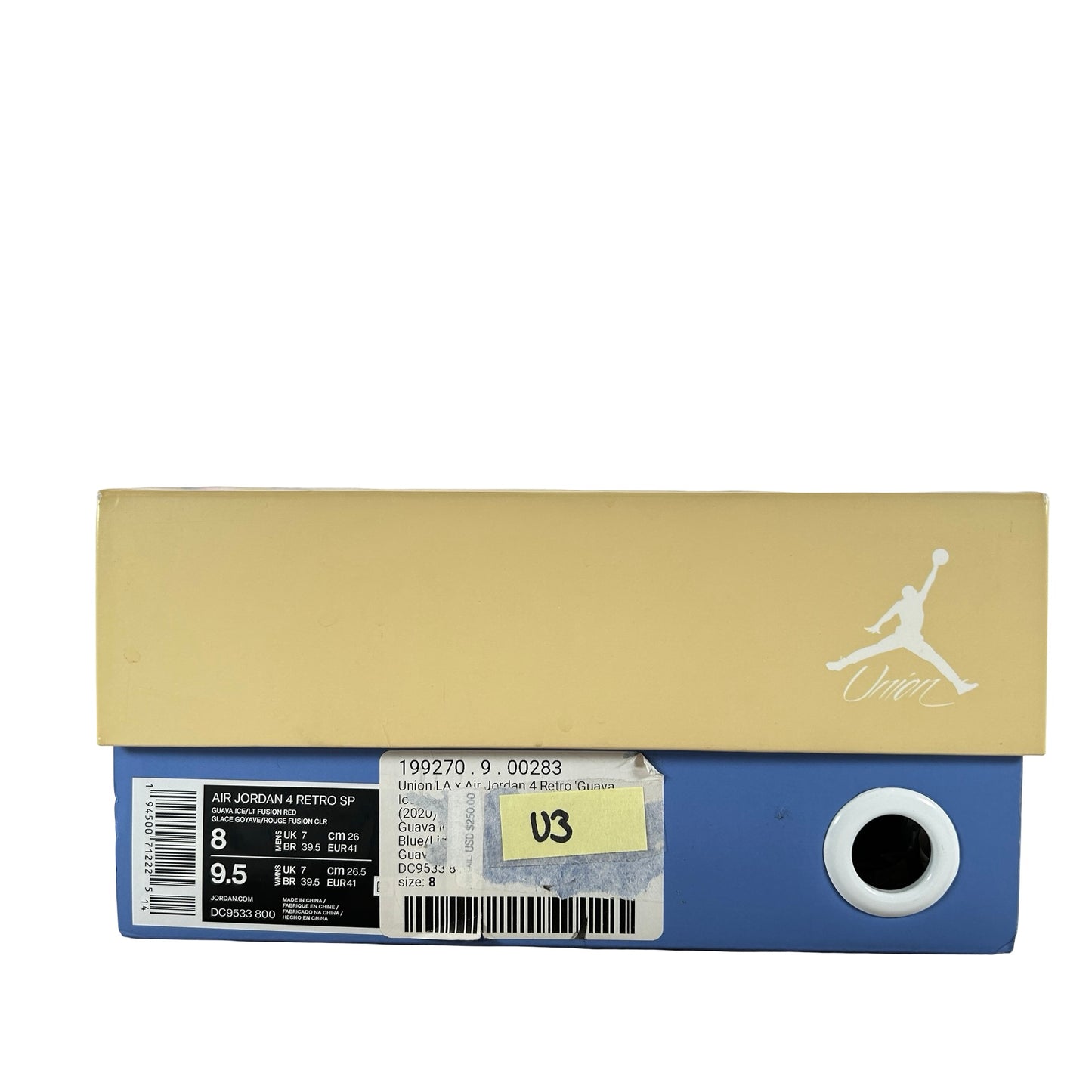 DC9533 800 Jordan 4 Unión Guayaba Ice