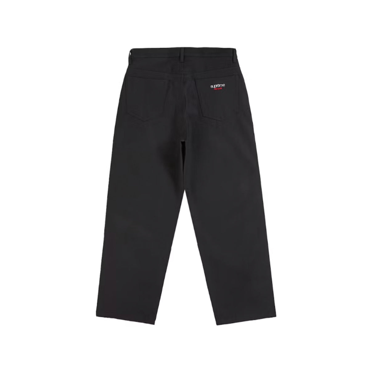 Supreme Baggy Selvedge Jean Rigid Black