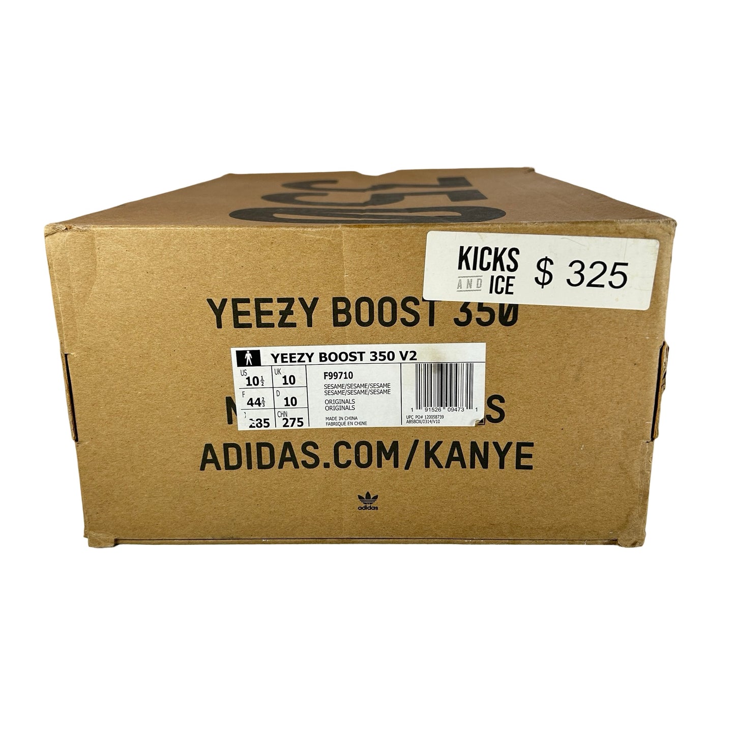 F99710 Yeezy 350 V2 Sésamo