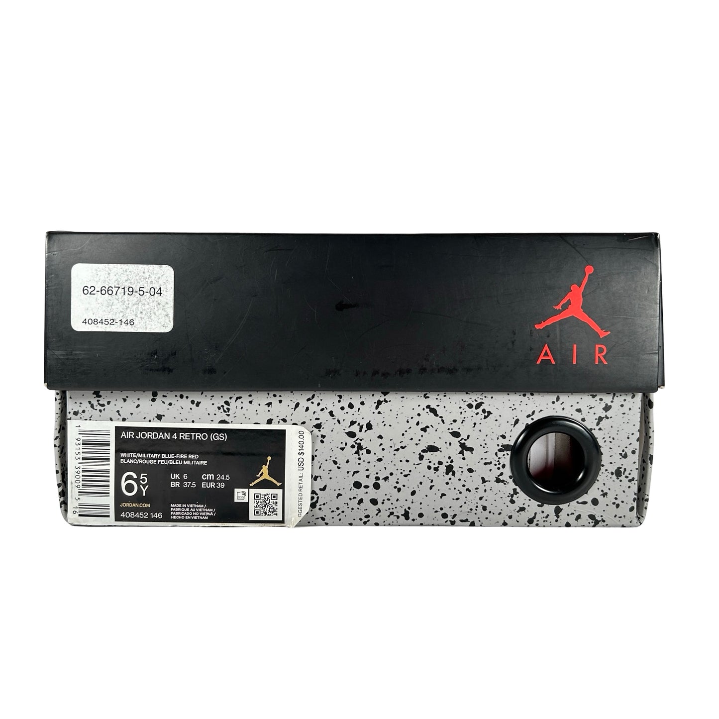 408452 146 Jordan 4 Retro Lo que el (GS)