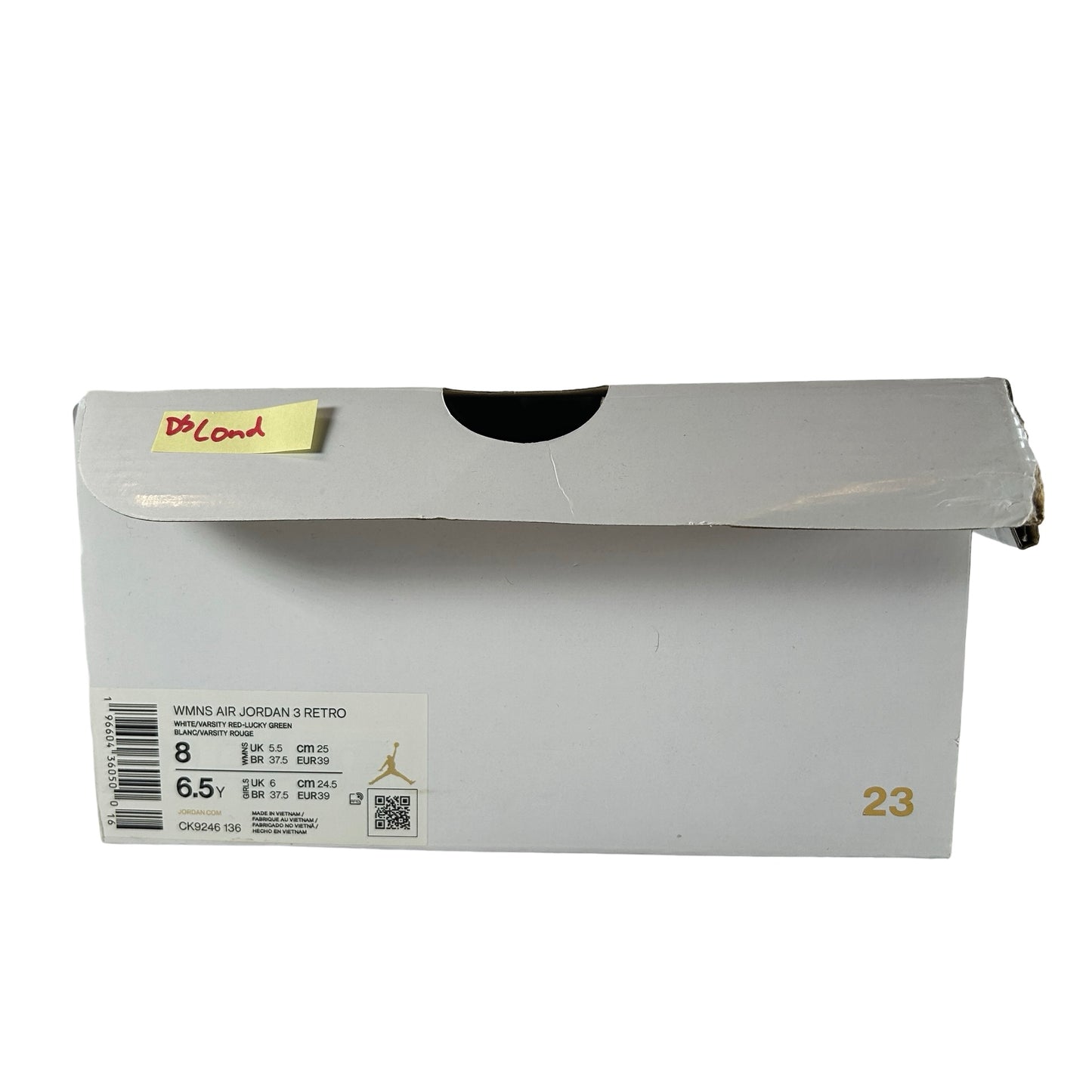 CK9246 136 Jordan 3 Retro Lucky Verde (W)