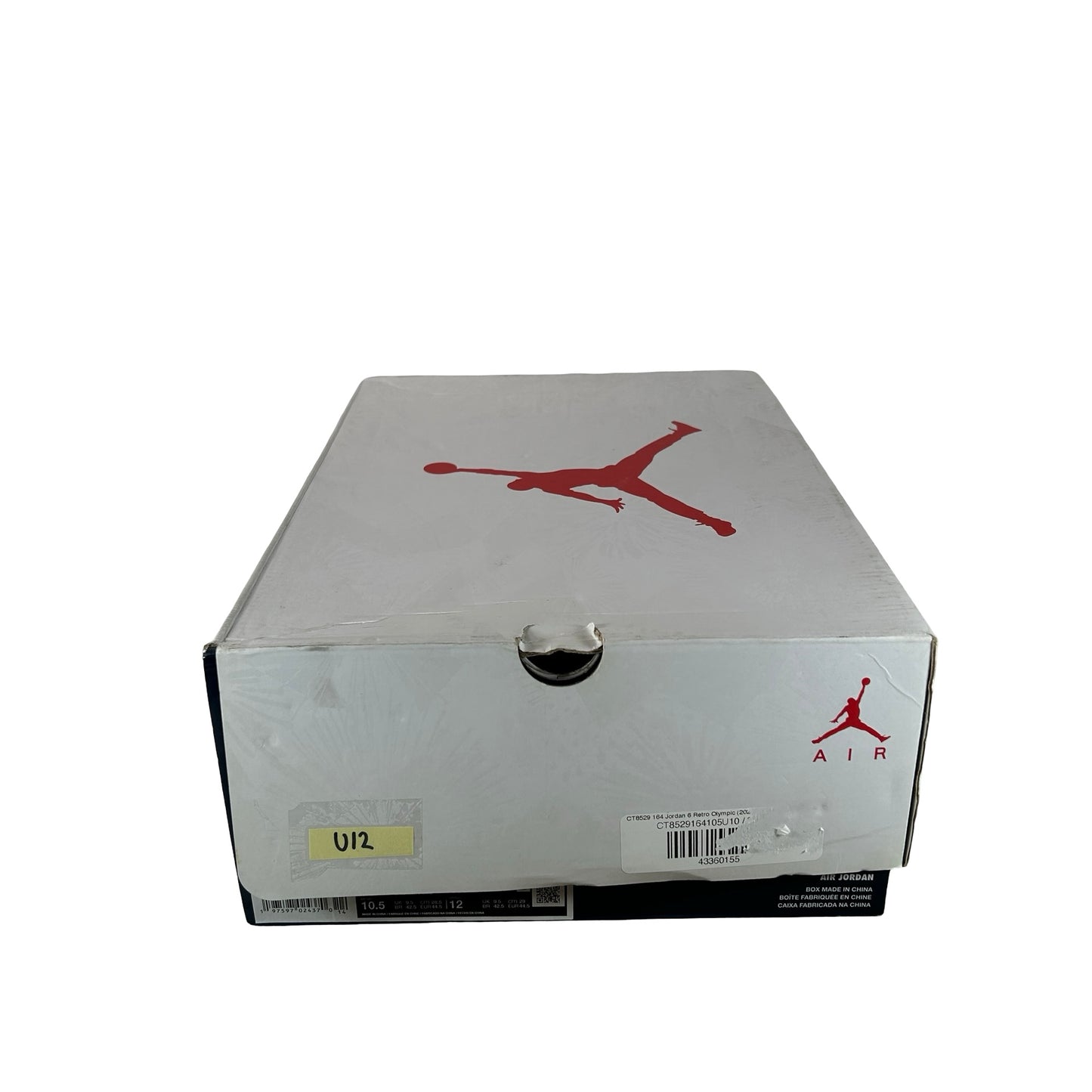 CT8529 164 Jordan 6 Retro Olympic (2024) - 10.5 M (Used12)