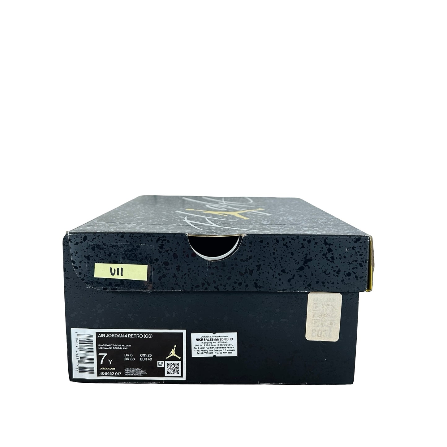 408452 017 Jordan 4 Retro Thunder (2023) (GS) - 7 Y (Used11)