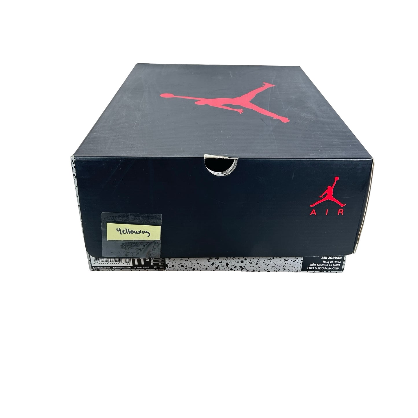 AV9175 001 Air Jordan 5 Retro Paris Saint-Germain - 11.5 M (Yellowing)