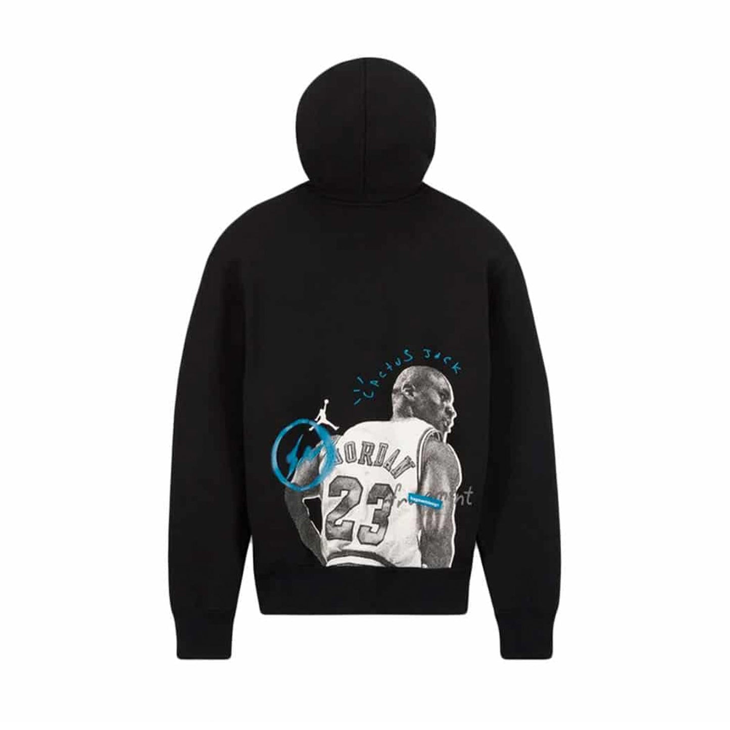 Travis Scott x Jordan x Fragment Hoodie Black