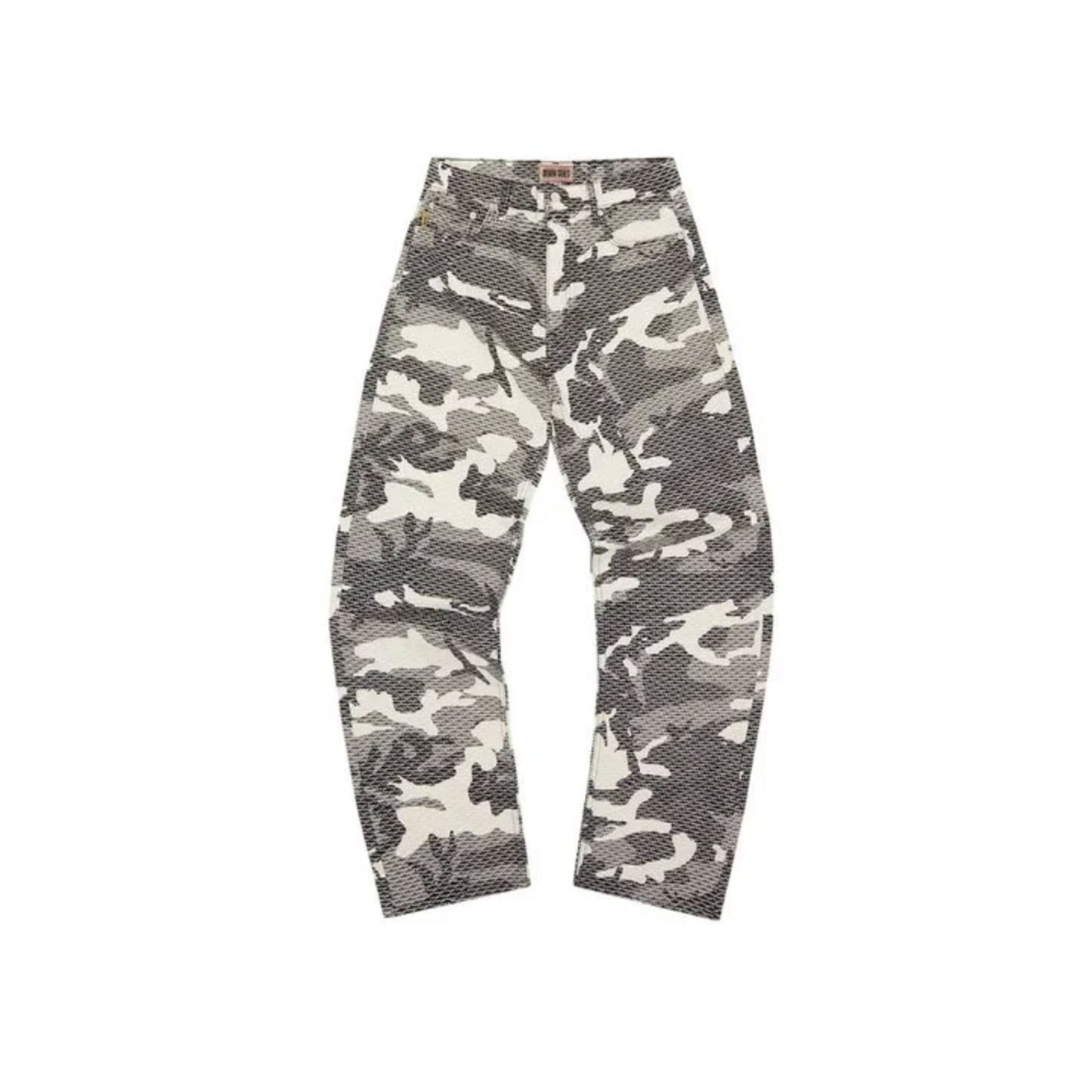 Corteiz Denim Genes Alc-Camo Denim Jeans in Arctic