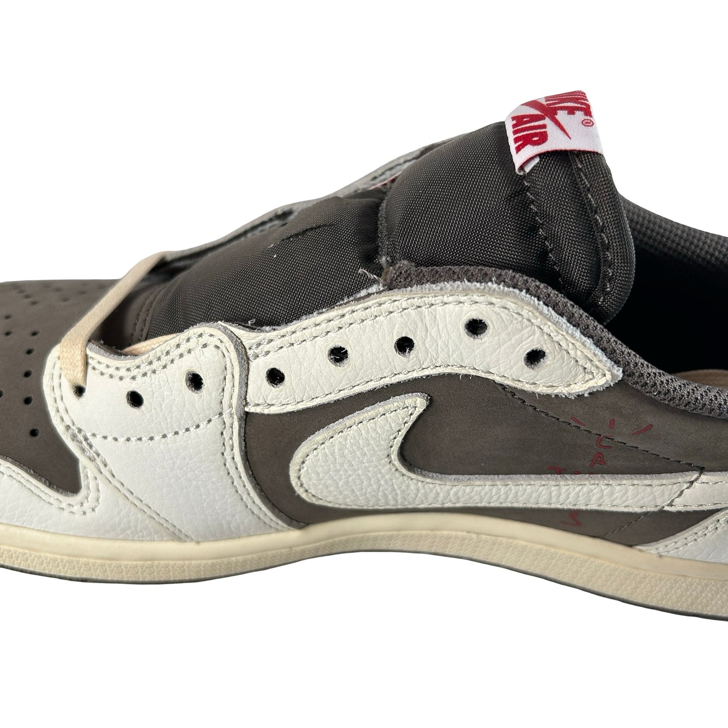 Jordan 1 Retro Low OG SP Travis Scott Moca inverso