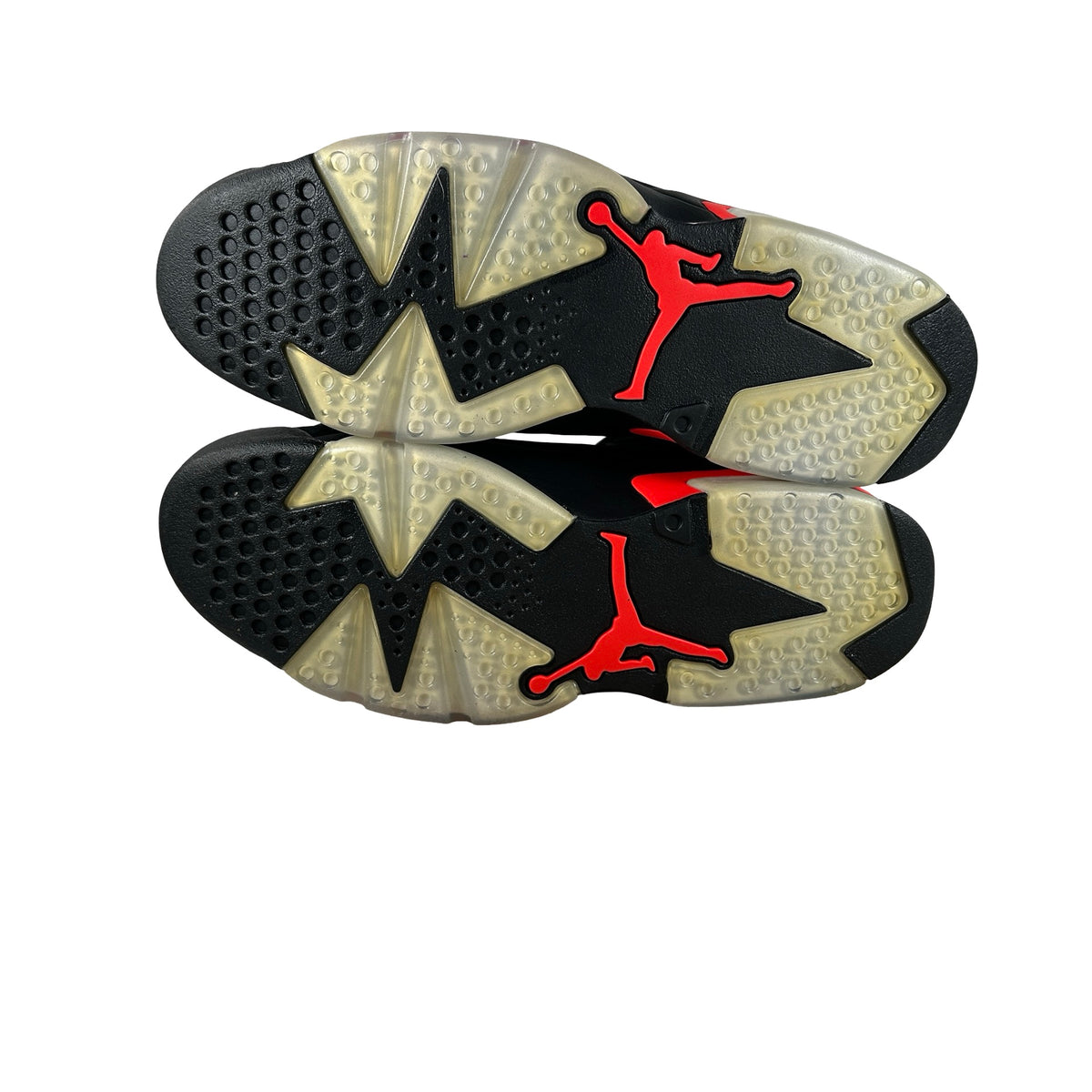 384664 060 Jordan 6 Retro Black Infrared (2019) - 10.5 M (Yellowing) (No Box)