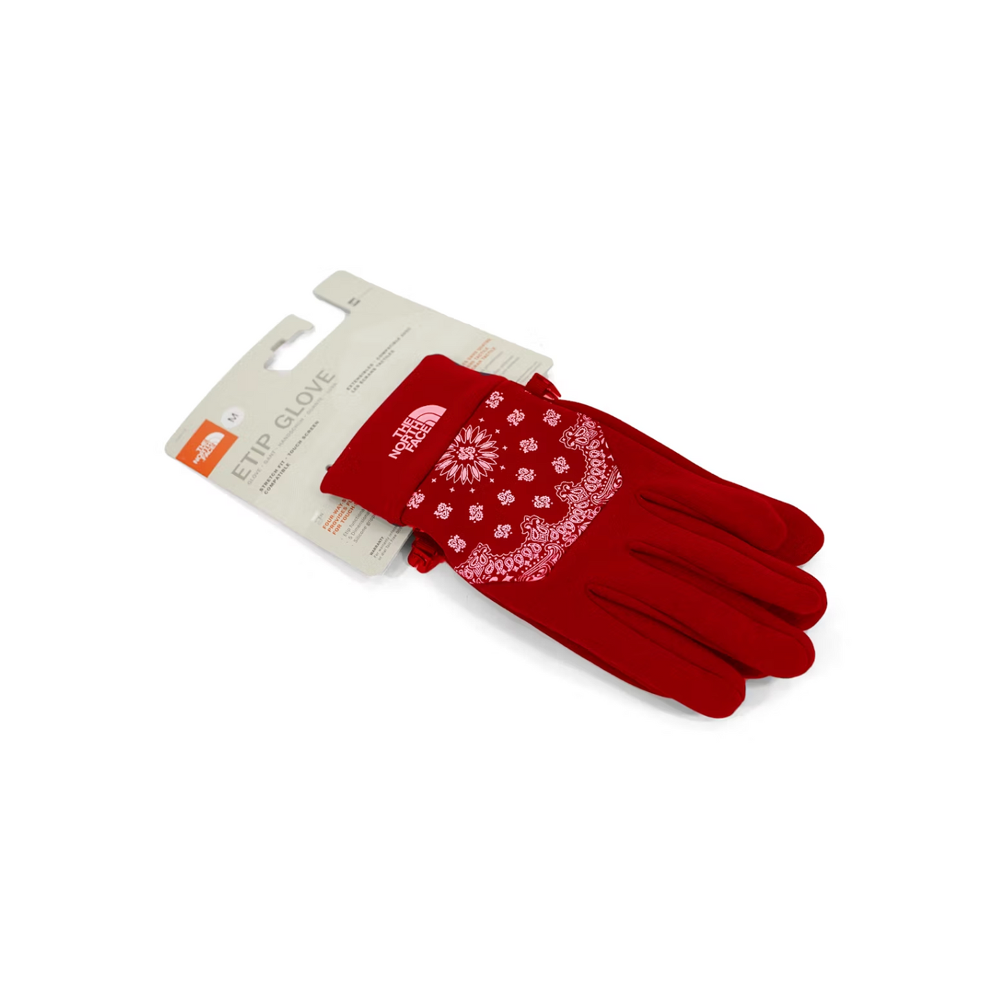 Supreme The North Face Bandana Gloves Red