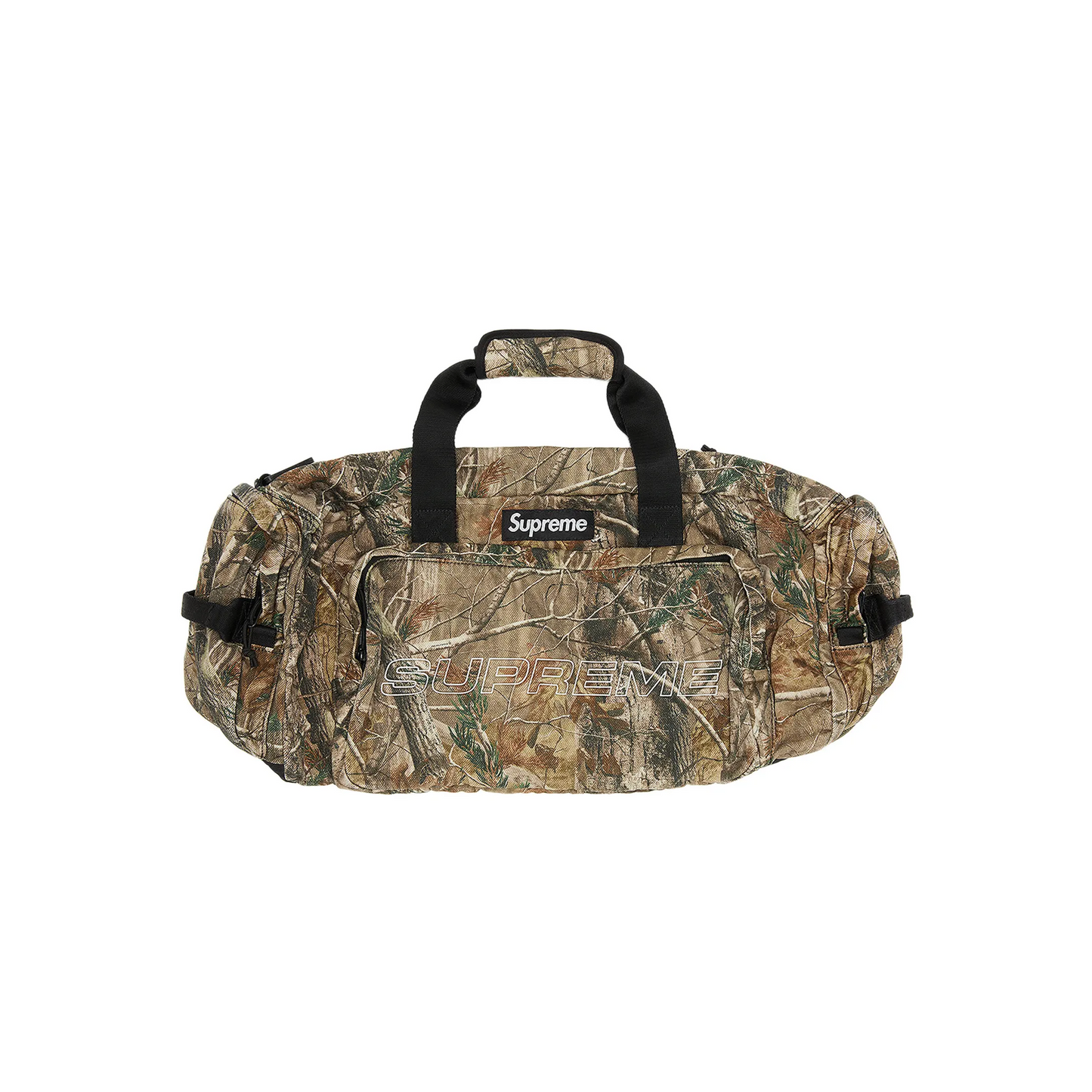 Supreme Denim Duffle Bag Realtree AP Camo