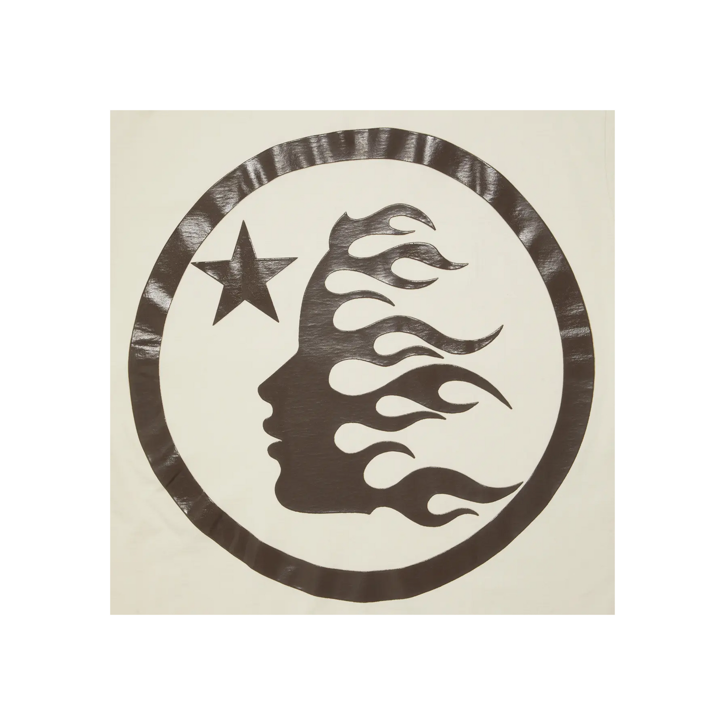 Hellstar Classic T-shirt (Regular Print) White/Brown