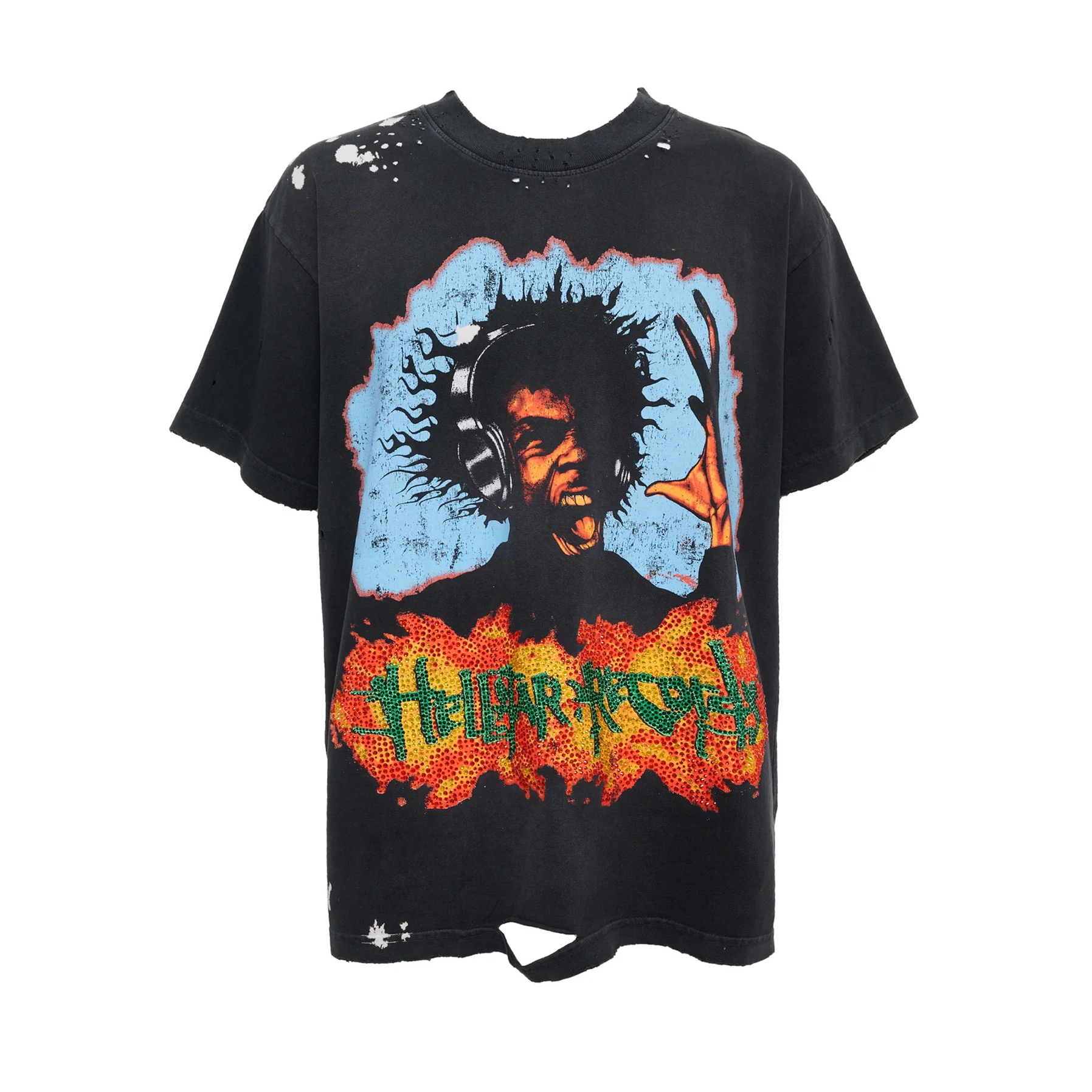 Hellstar Headphones T-Shirt (Reversible) – DISTRICT ONE NY