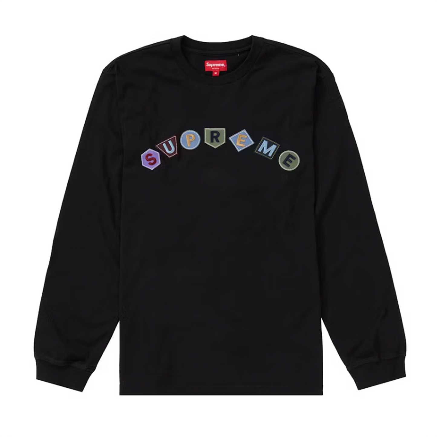 Supreme Geo Arc L/S Top Black