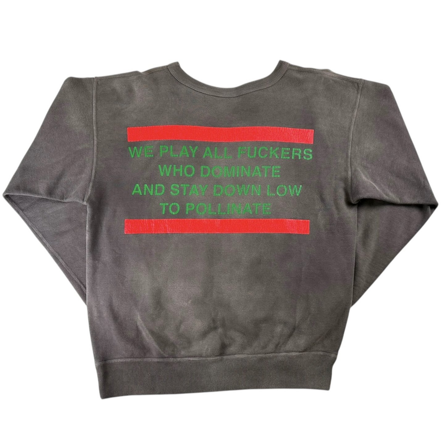 Saint Michael x Denim Tears Heaven & Hell Black Crewneck