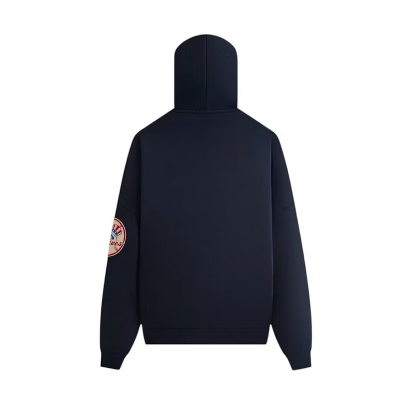 Kith x New York Yankees Plush Fleece Cropped Braxton Hoodie Nocturnal