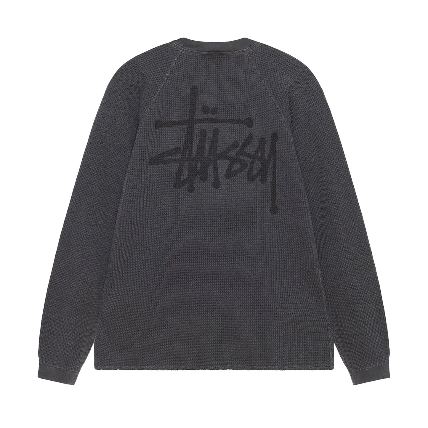 Stussy Basic Thermal Washed Black
