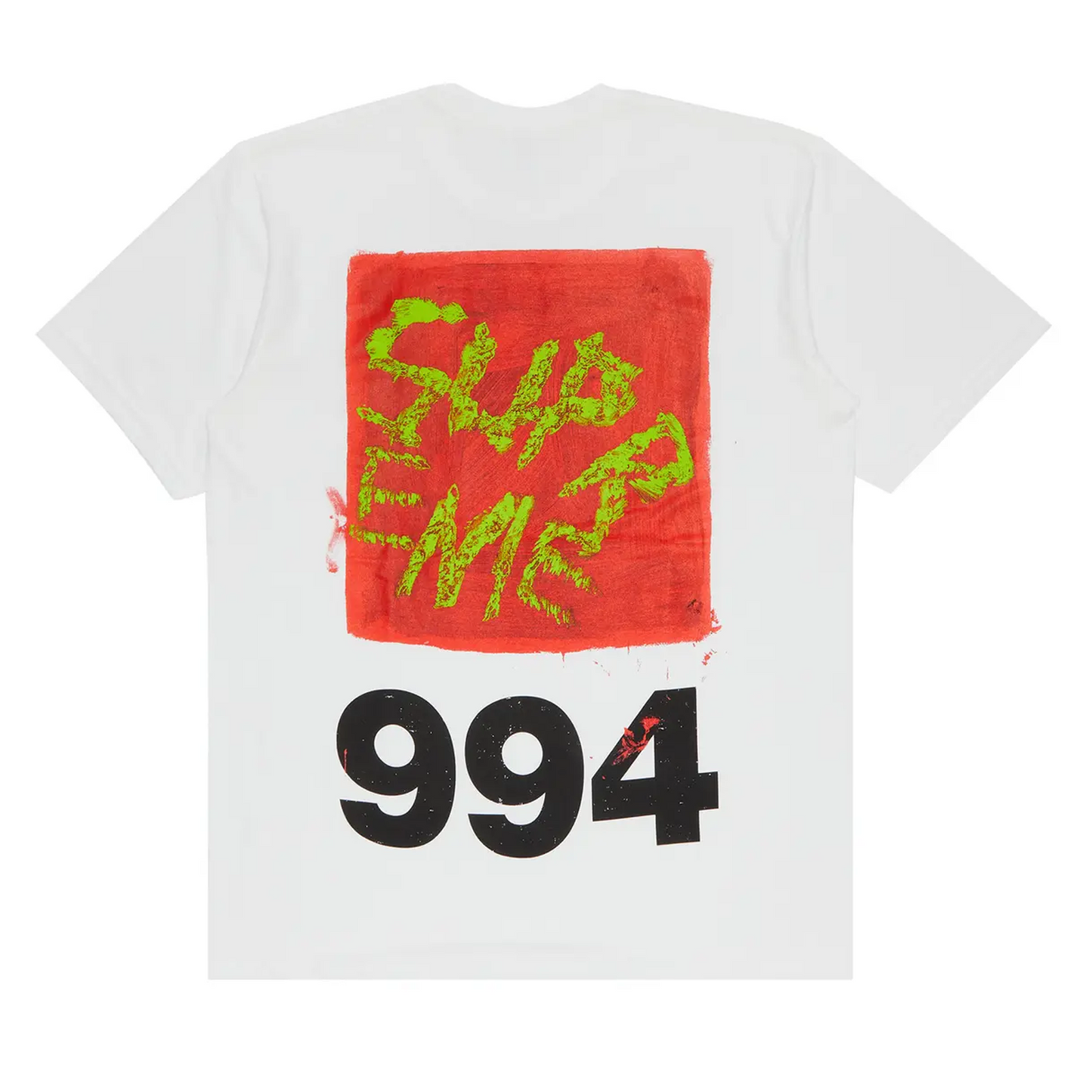 Supreme Paint Tee White