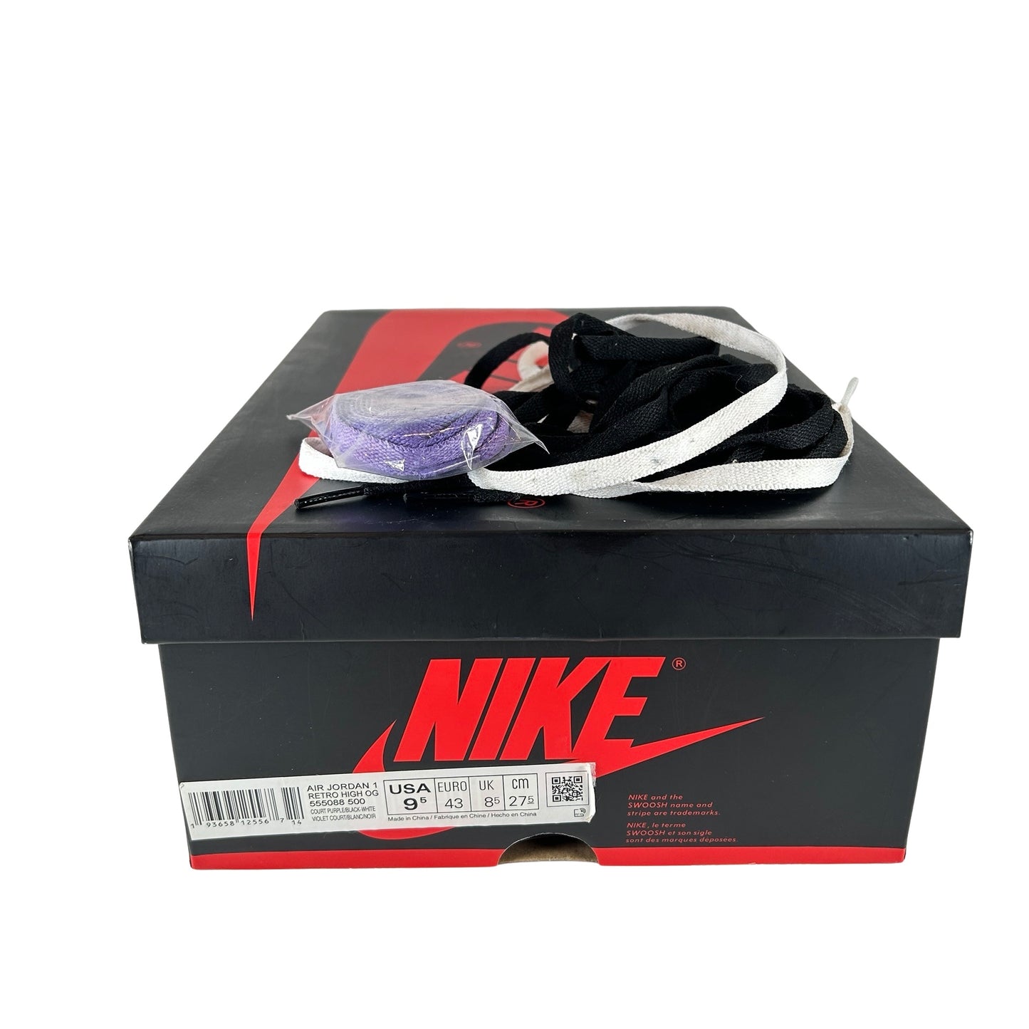 555088 500 Jordan 1 Corte Púrpura