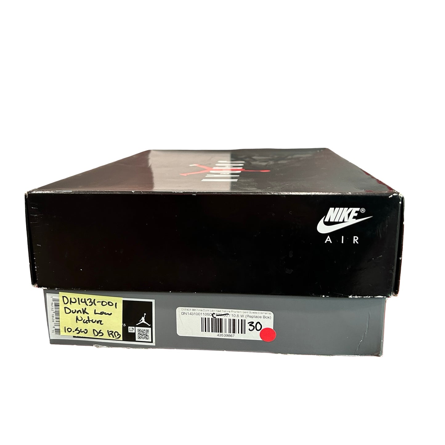 DN1431 001 Nike Dunk Low Next Nature Phantom Gold Suede (Mujeres)