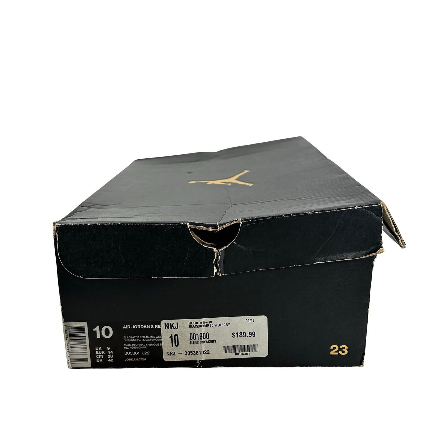 305381 022 Jordan 8 Retro Black Cement [USED - 10 M (Used)