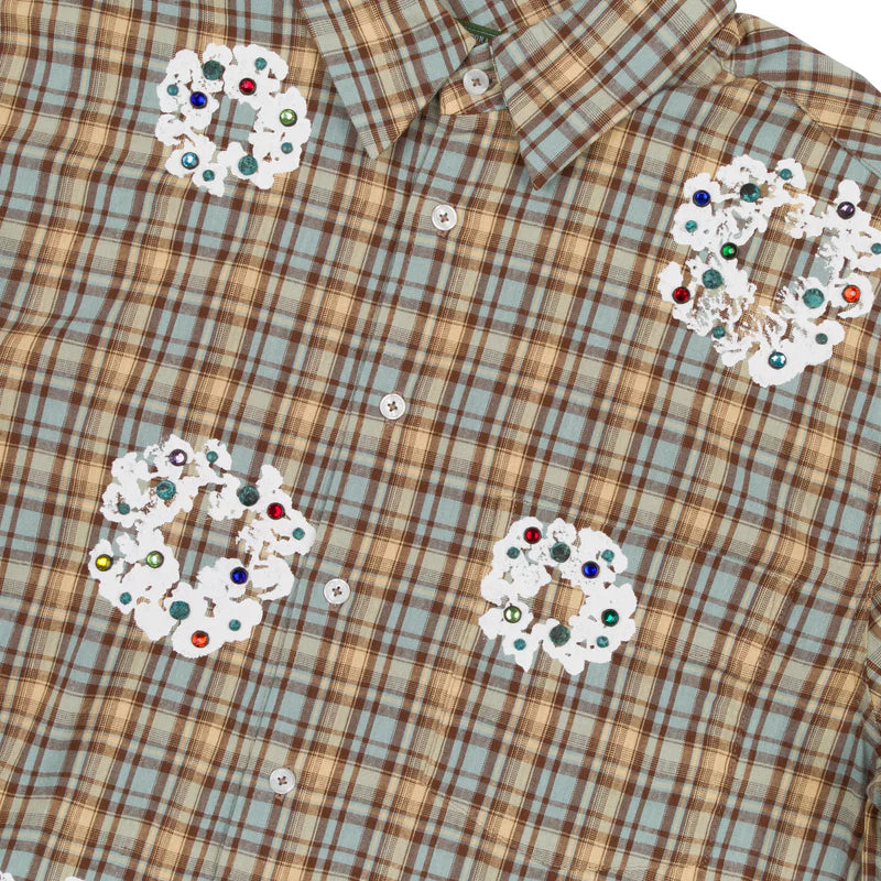 Denim Tears Cotton Wreath Western Button Up