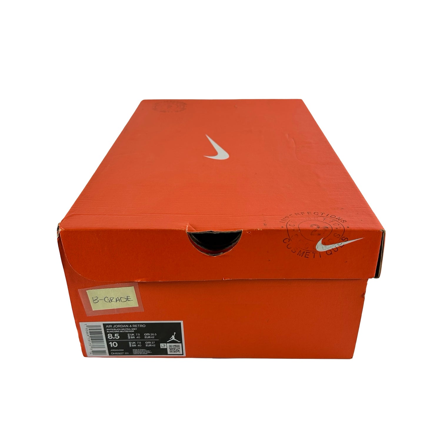 DH6927 111 Jordan 4 Retro Militar Negro