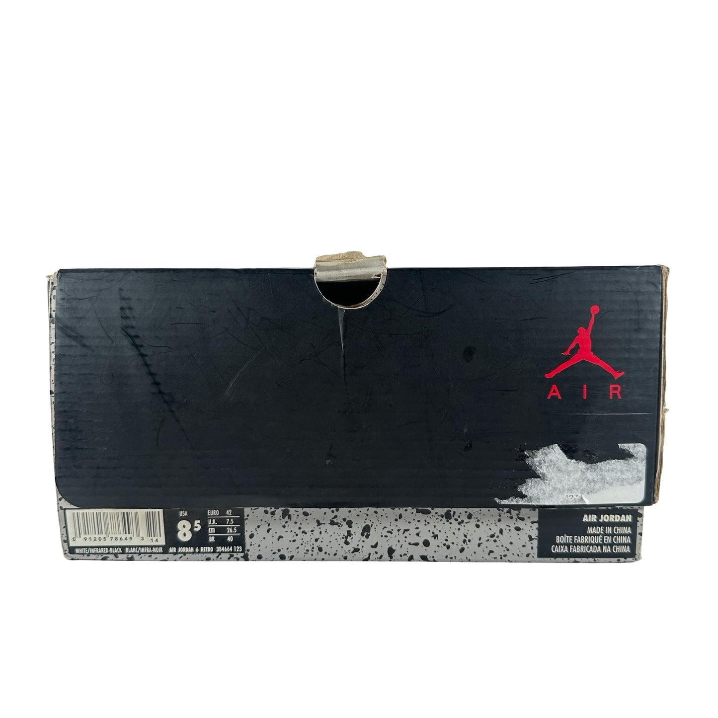 384664 123 Jordan 6 Retro Infrarrojo Blanco (2014)