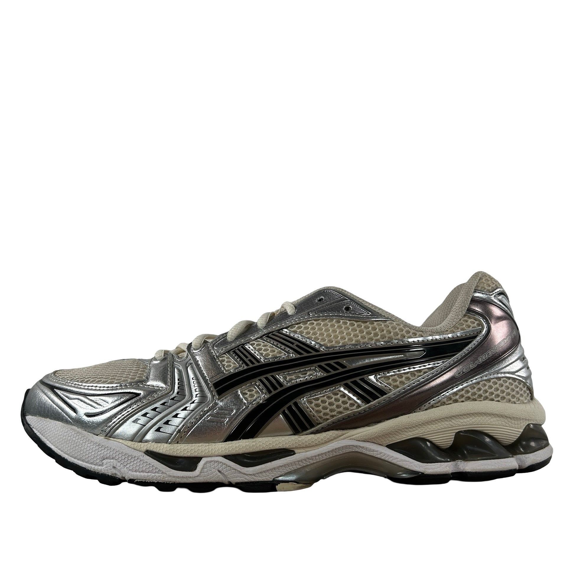 1201A019 108 ASICS Gel-Kayano 14 Cream Black Metallic Plum [USED 