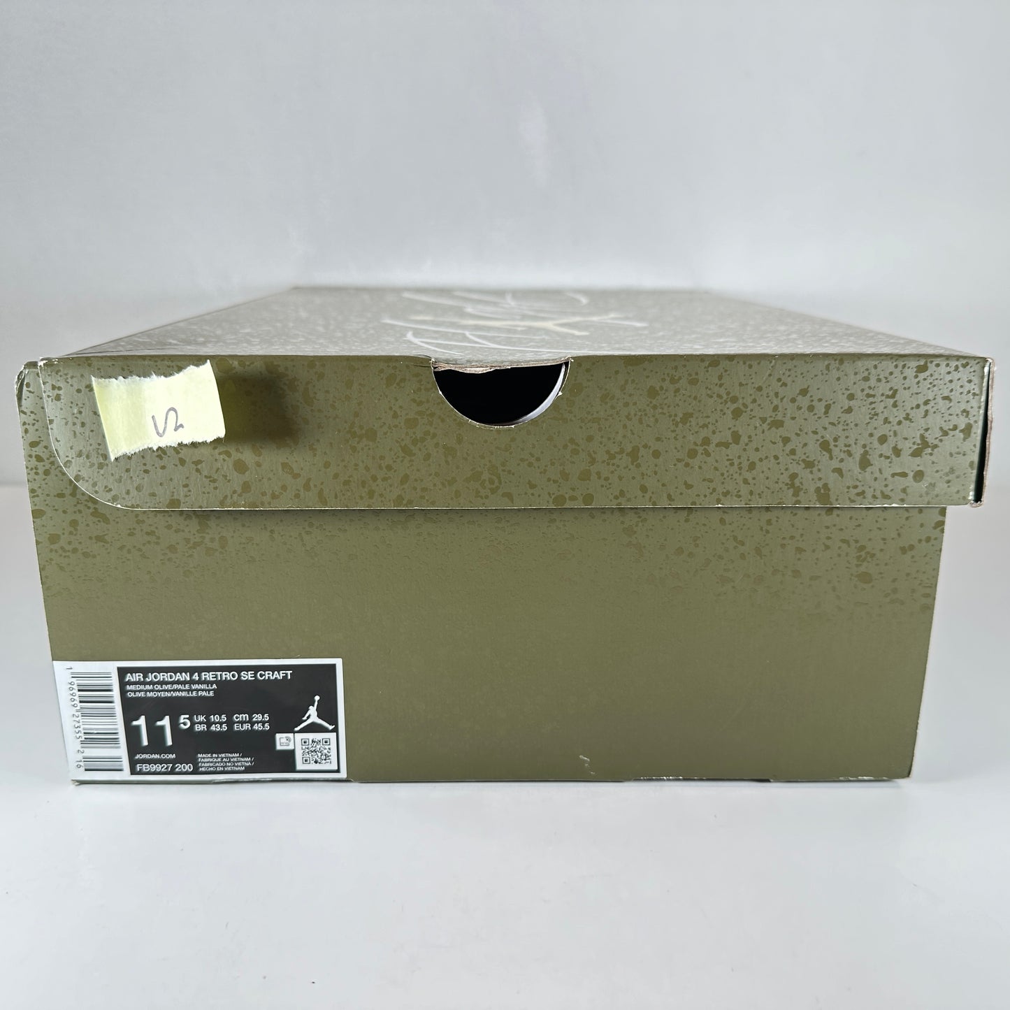 FB9927 200 Air Jordan 4 Craft Medio Oliva