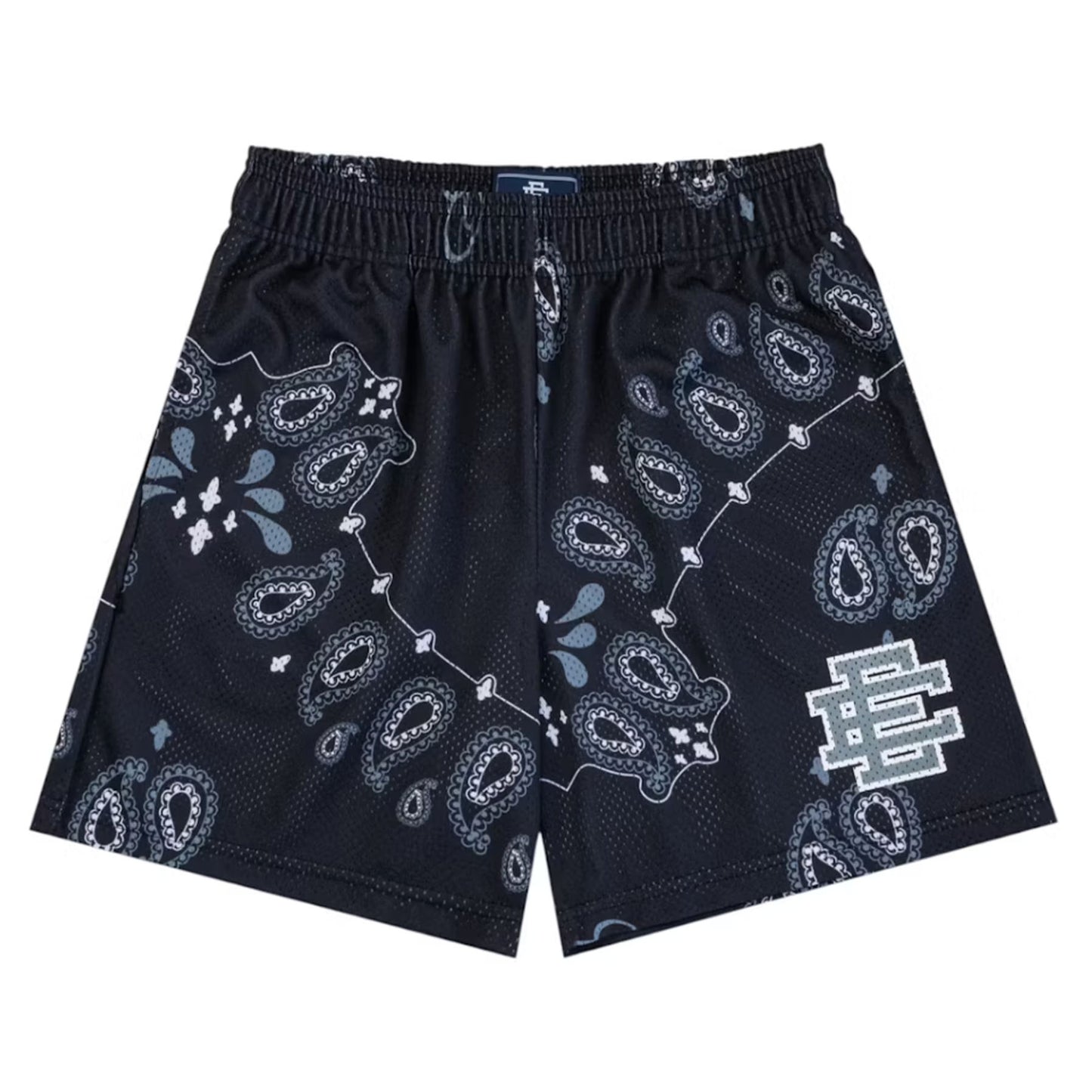 Eric Emanuel EE Basic/Core Short Black Paisley/Silver
