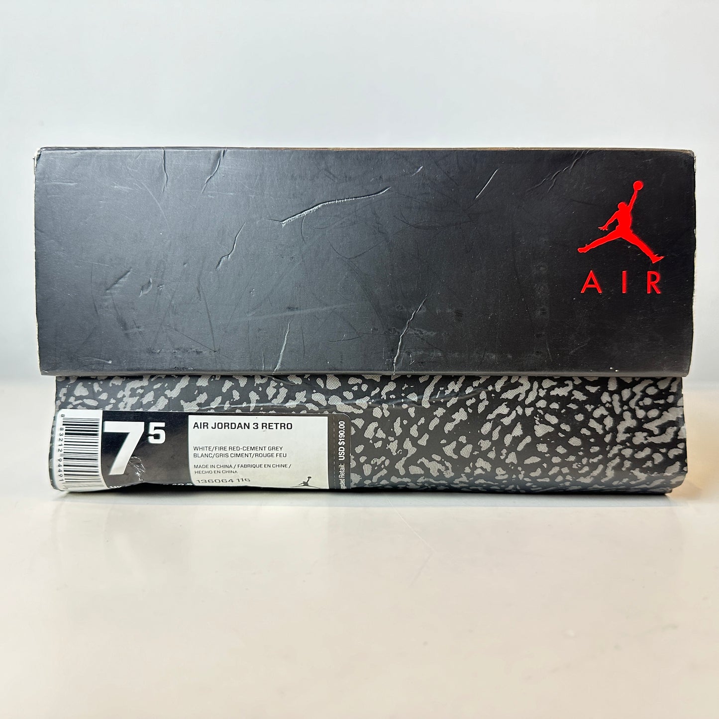 136064 116 Jordan 3 Retro Salón de la Fama