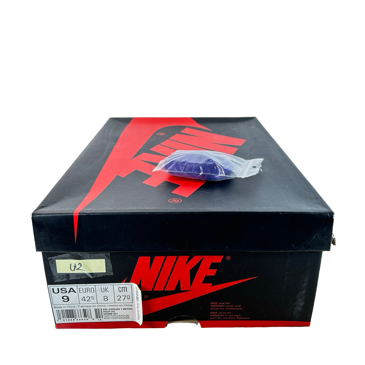 555088 501 Jordan 1 Corte Púrpura
