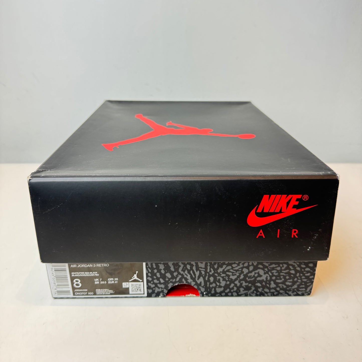 DN3707 160 Jordan 3 Retro Rojo fuego (2022)