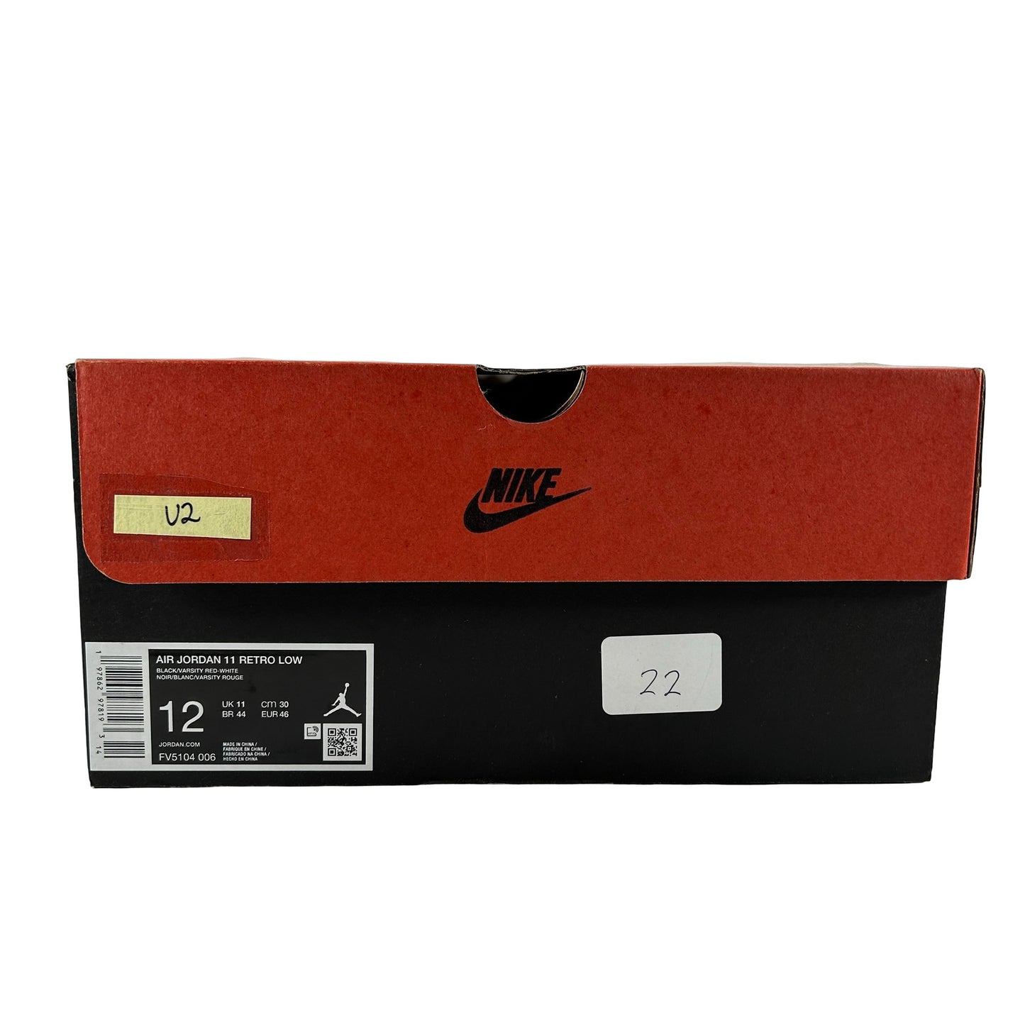 FV5104 006 Jordan 11 Retro Low Bred (2025) - 12 M (Used2)