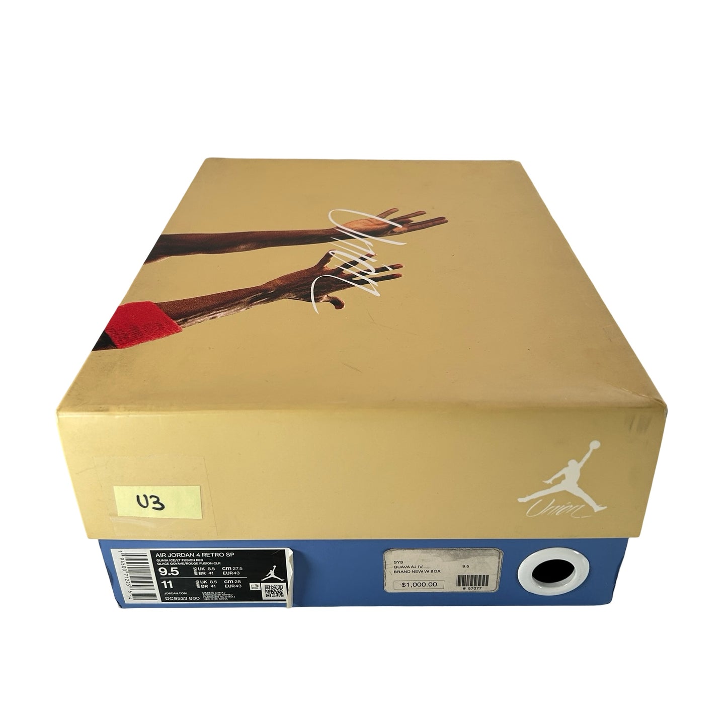 DC9533 800 Jordan 4 Unión Guayaba Ice