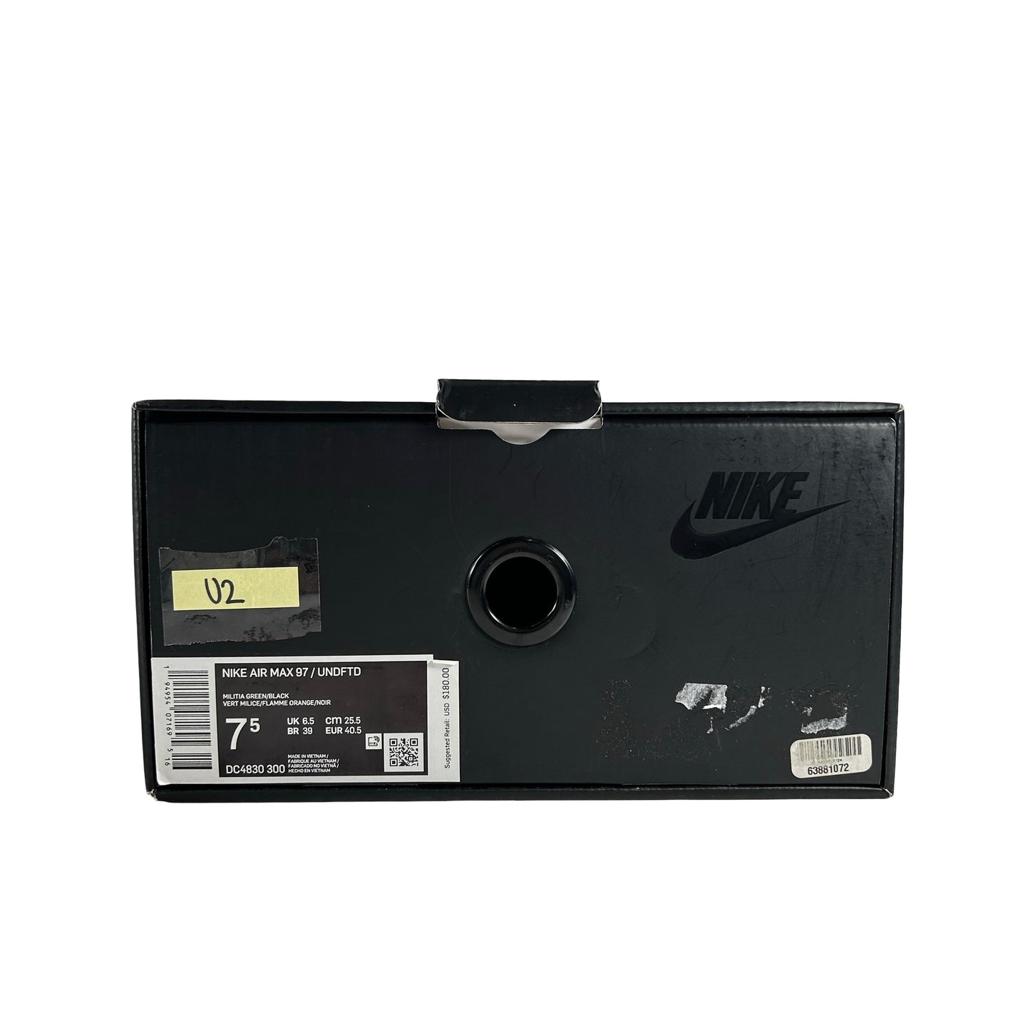 DC4830 300 Nike Air Max 97 Undefeated Negro Milicia Verde (2020)