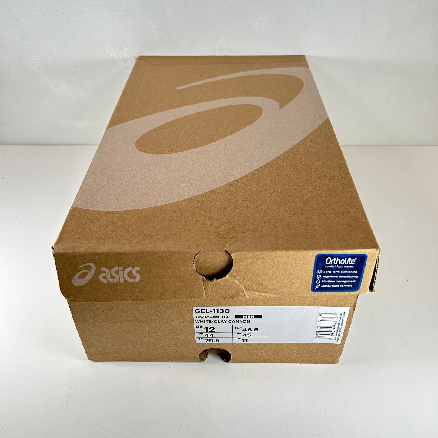 1201A256 113 ASICS Gel-1130 Cañón Arcilla Blanca