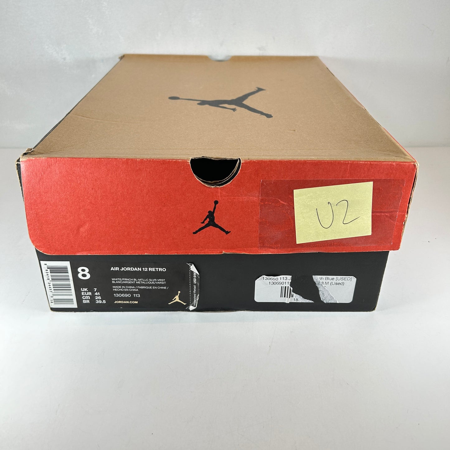 130690 113 Jordan 12 Azul francés