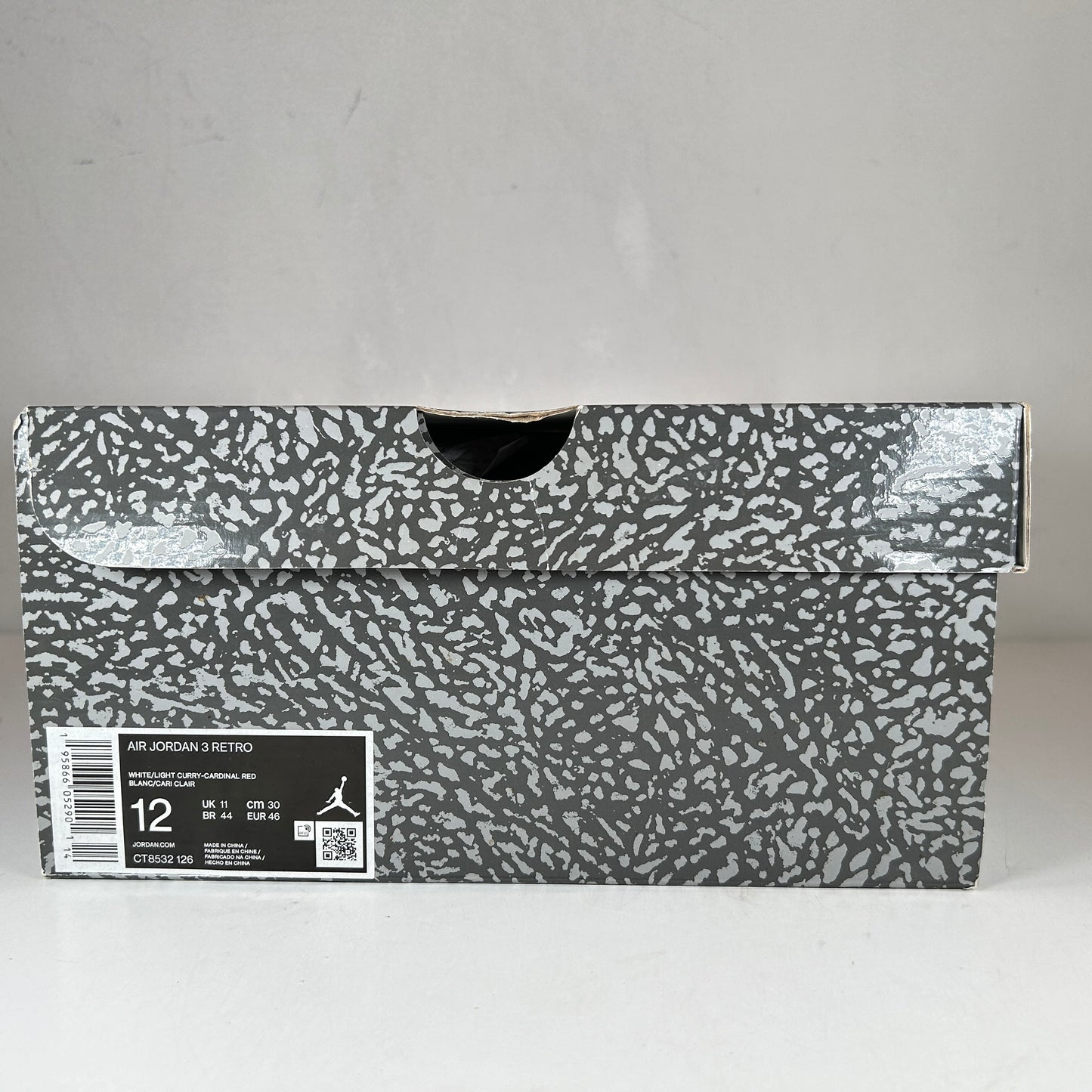 CT8532 126 Jordan 3 Retro Cardenal Rojo