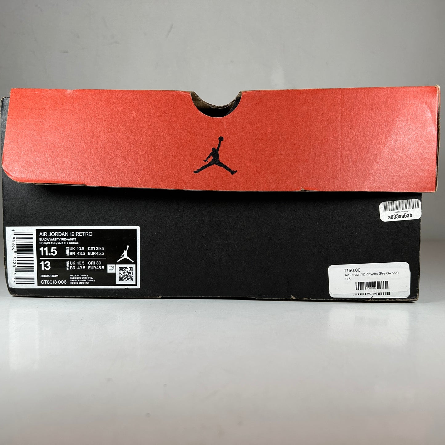 CT8013 006 Jordan 12 Retro Eliminatorias (2022)