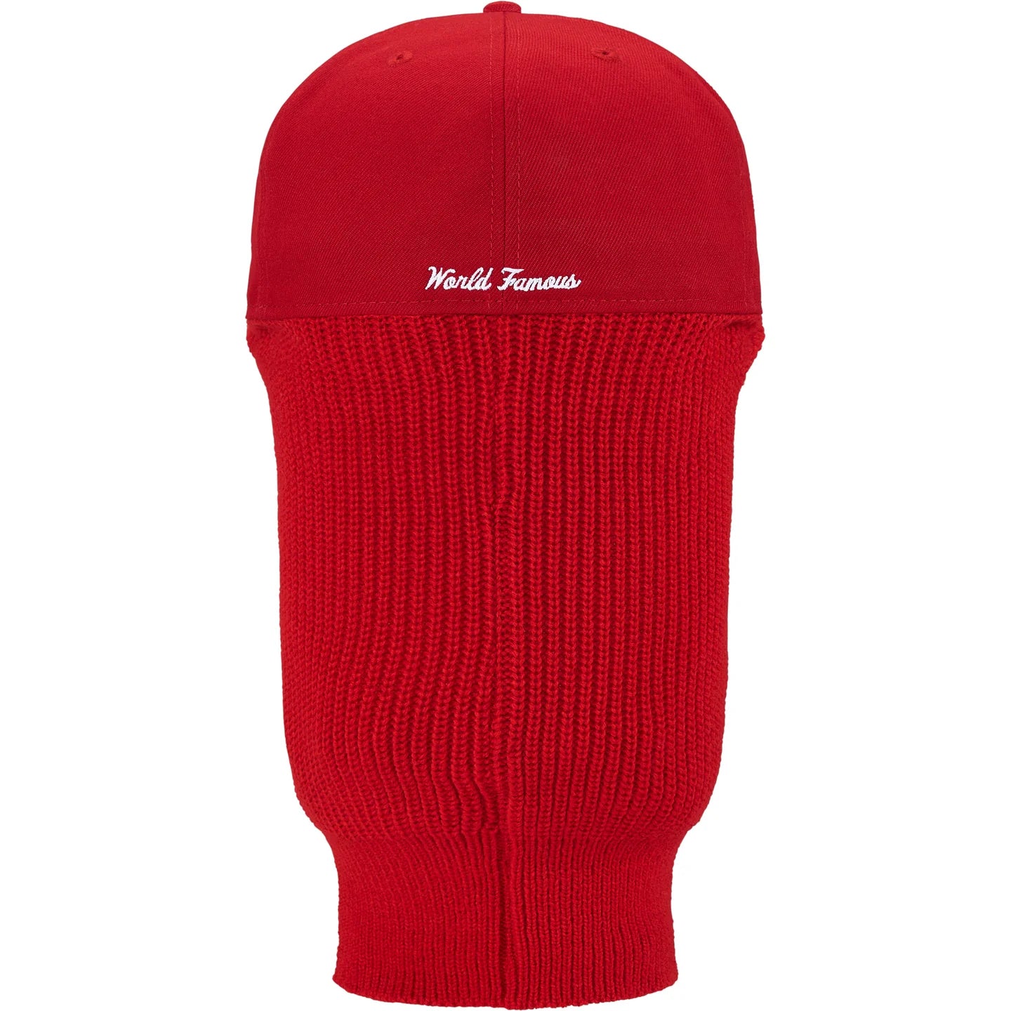 Supreme New Era Box Logo 59Fifty Balaclava Cap Red