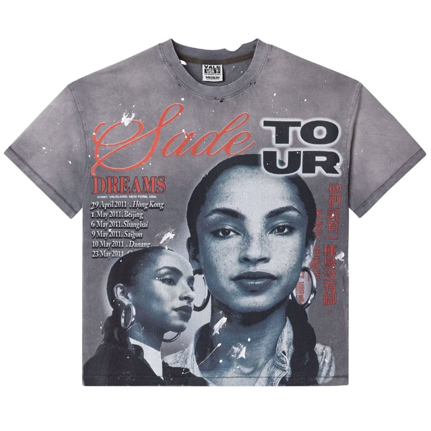 Vale Forever HK Tour Tee Grey