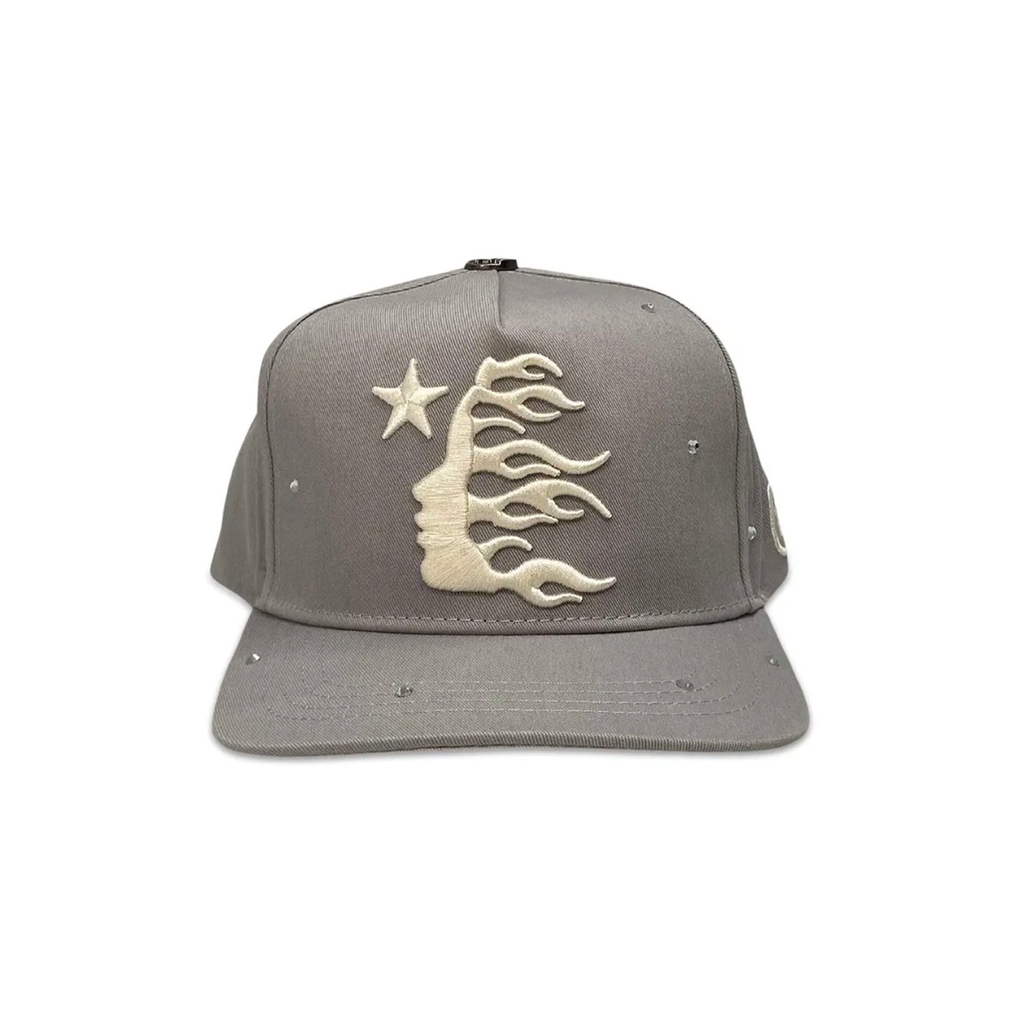Hellstar OG Logo Rhinestone Cap Grey