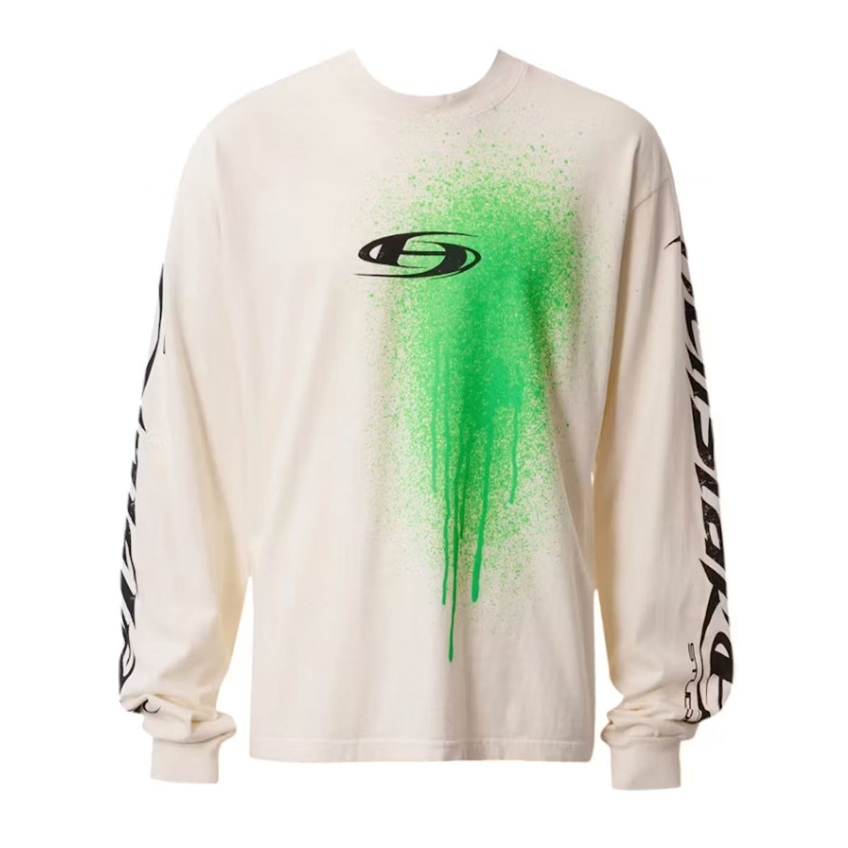 Hellstar Spray Paint Studios L/S T-shirt White
