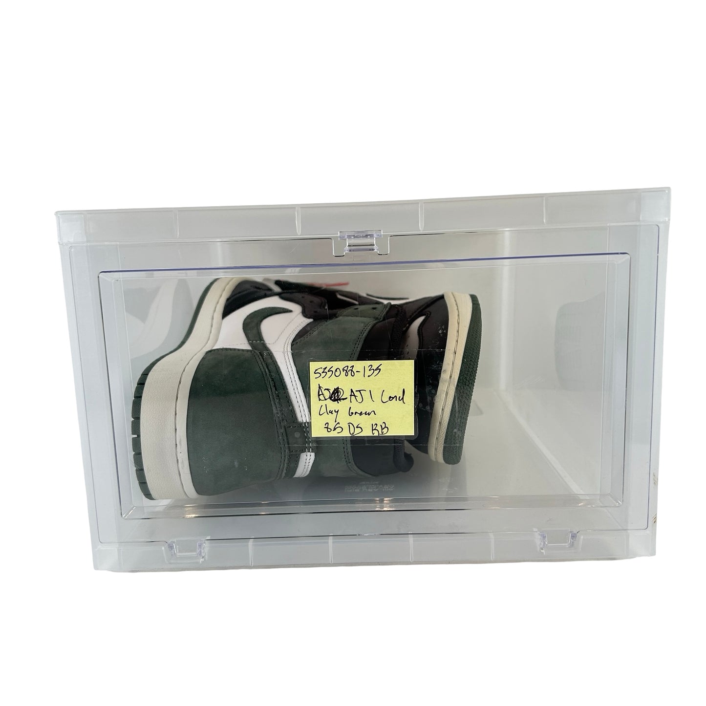 555088 135 Jordan 1 Arcilla Verde