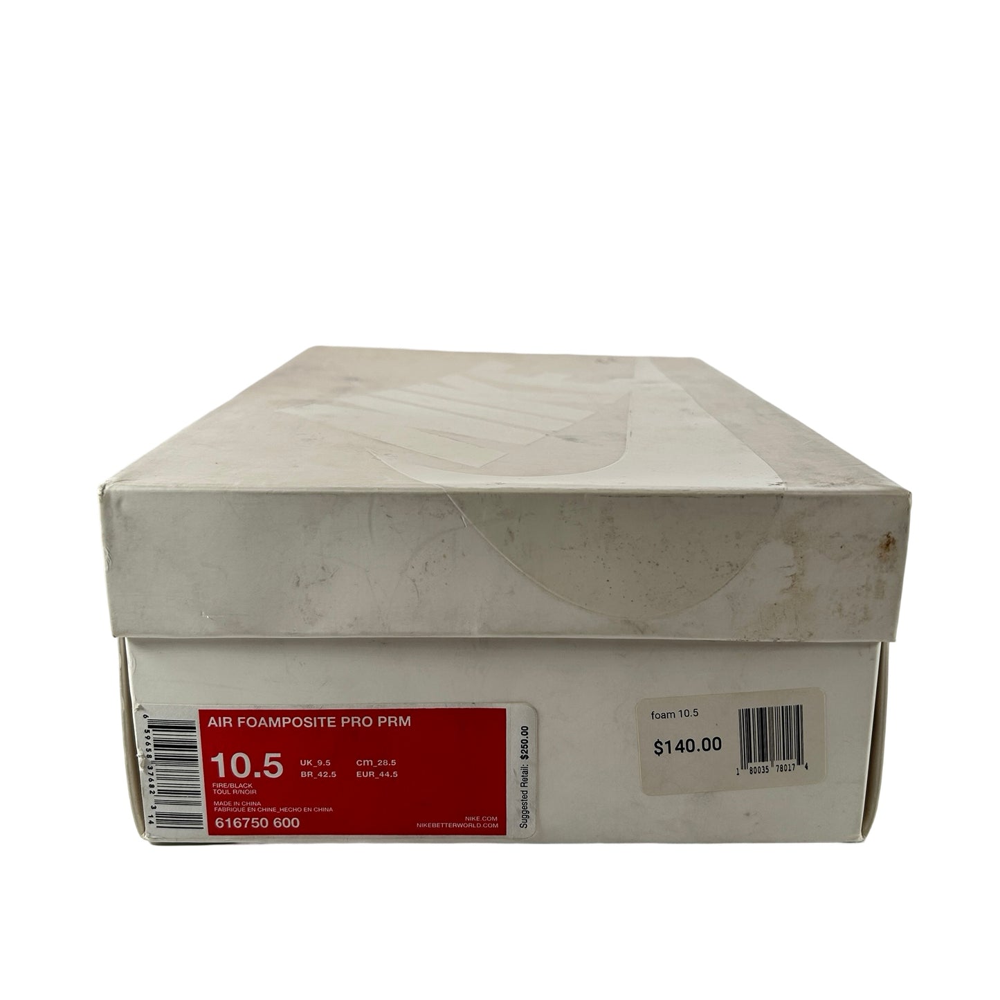 616750 004 Nike Air Foamposite Pro Plata Surfista